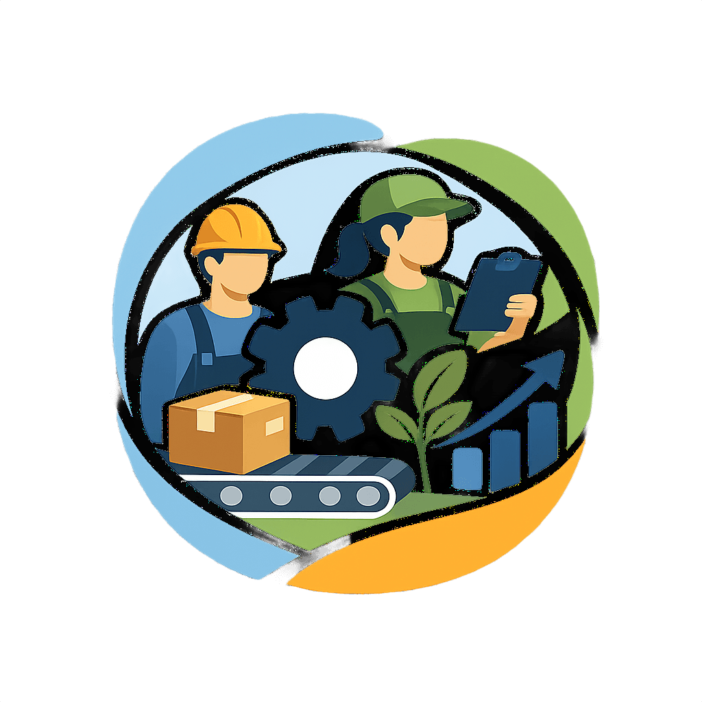 Logo de Trabajo y Poducción