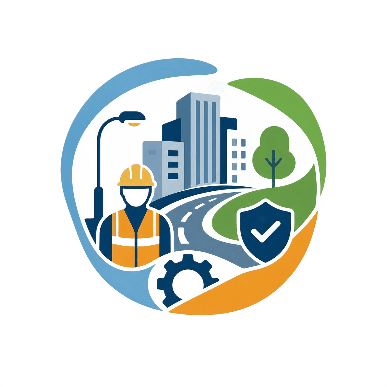 Logo de Obras y Servicios públicos, Seguridad y Urbanismo